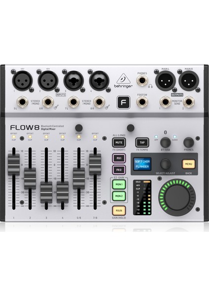 Flow 8 Bluetooth 8 Girişli Dijital Mikser