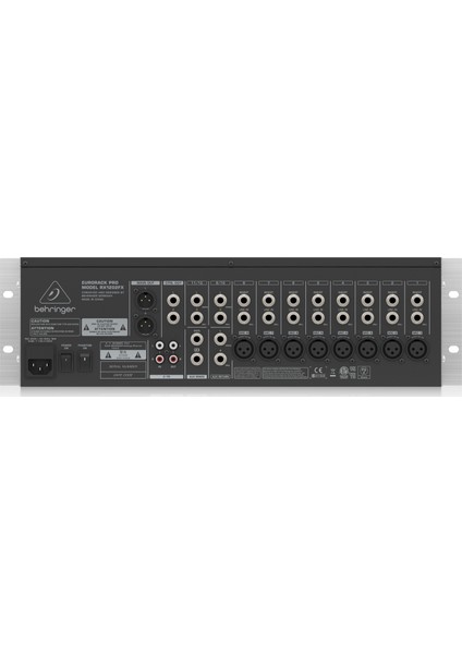 Eurorack Pro RX1202FX Multi-Fx Işlemcili 12-Kanal Rack Mixer