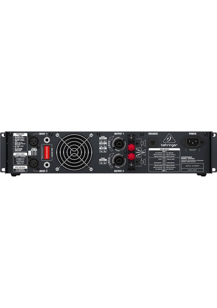 Europower EP2000 2000 Watt Atr Stereo Power Amfi