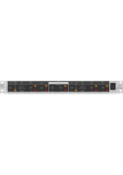 Super-X Pro CX2310 V2 Stereo 2 Mono 3 Kanal Subwoofer Girişli Profesyonel Crossover