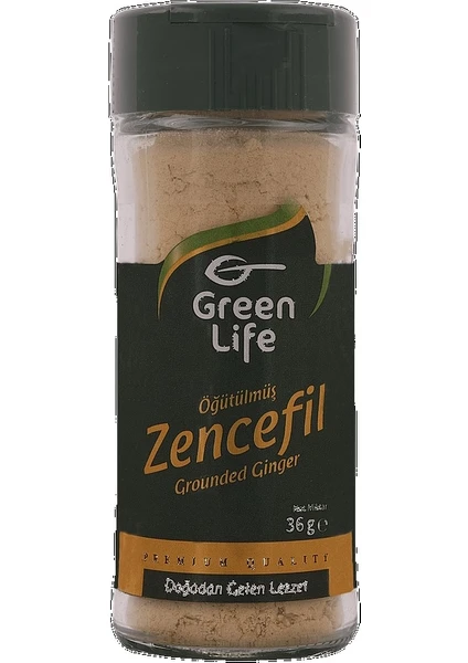 Green Life Zencefil - 36 gr - Tuzluklu Cam