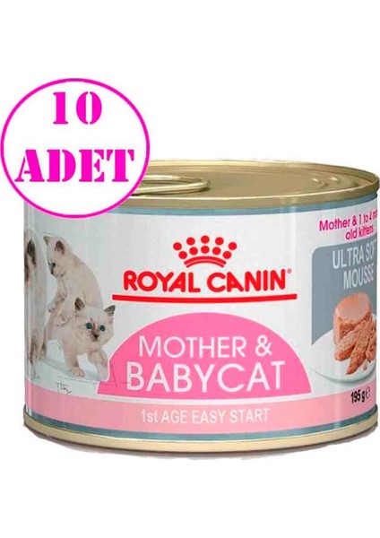 Babycat Instinctive Konserve 195 gr 10 Adet