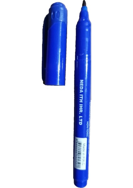 Km6-16 Mavi Asetat Kalemi M Kalın Uç