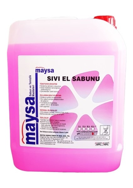 Sıvı El Sabunu 4 lt