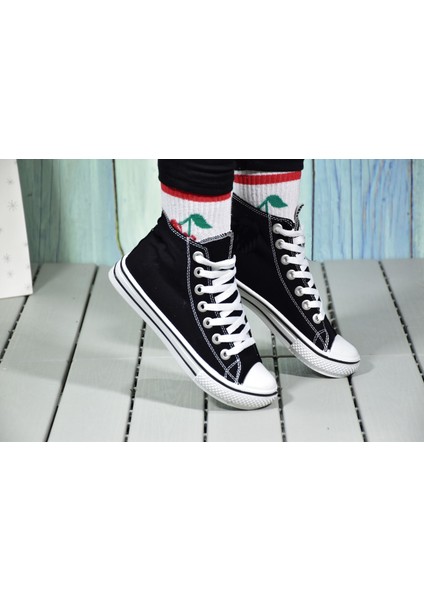 Uzun Keten Spor Ayakkabı