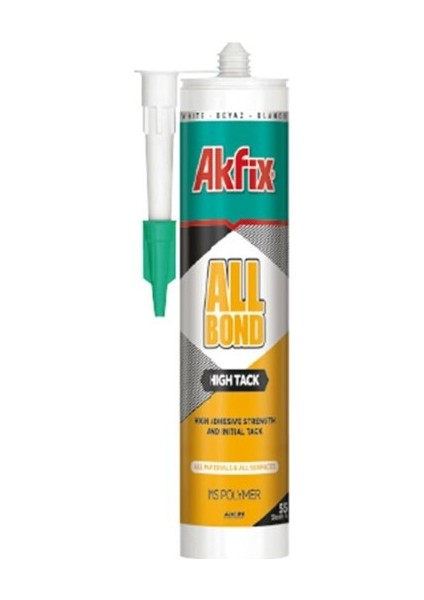 High Tack Poliüretan Mastik,silikon 290 ml