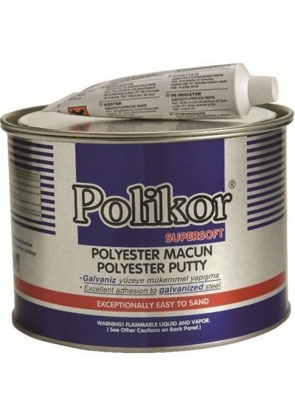 Polyester Demir-Çelik Yapıştırma Macunu 500 Gr