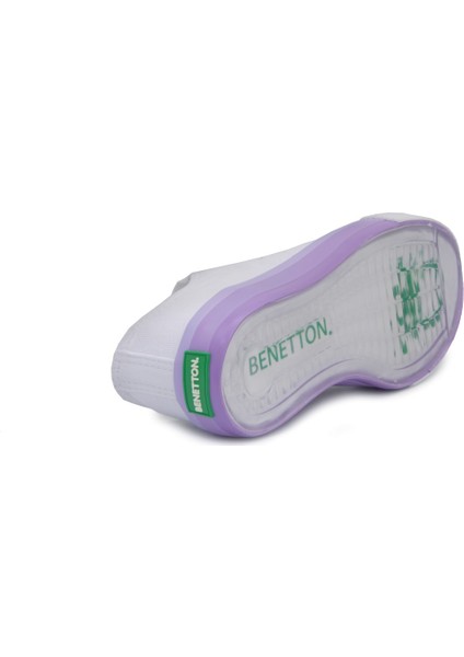 Benetton Bnt 30176 Beyaz Günlük Bayan Ayakkabı Bayan Spor indirimleri