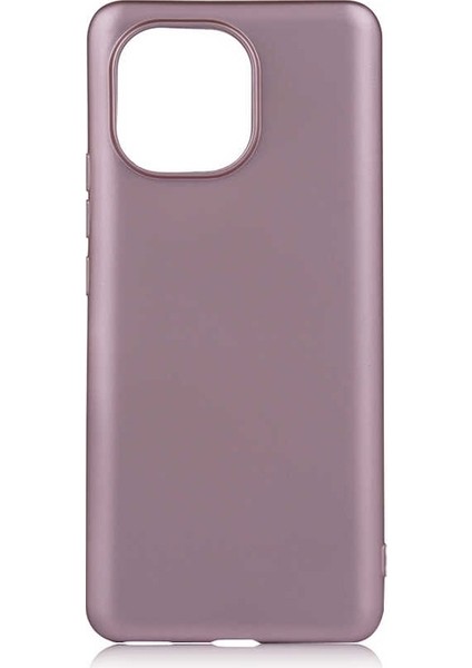 Xiaomi Mi 11 Kılıf Premier Silikon+Full Ekran Koruyucu Nano Bronz