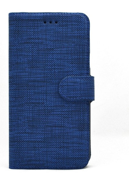 Xiaomi Redmi 9c Kılıf Standlı Kartvizitli Exclusive Spor Cüzdan Lacivert