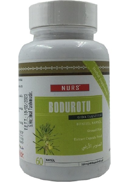 Bodurotlu Kapsül 60 Lı
