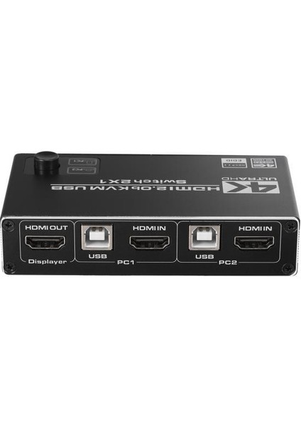 TS4K0201K Klavye Mouse Printer Destekli 2x1 HDMI 2.0 Switcher fırsatları