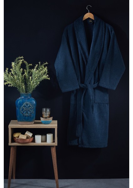 Kısayol Consept Bay Bayan Büyük Beden Pamuklu Bornoz