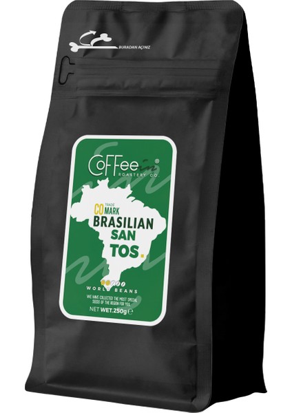 Brasil Yöresel Filtre Kahve 250 gr