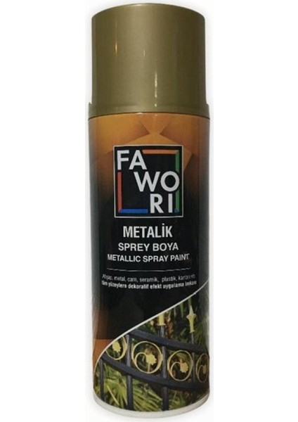 Akrilik Sprey Boya 400 ml Altın Yaldız