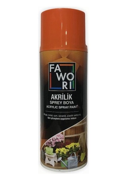 Akrilik Sprey Boya 400 mlturuncu