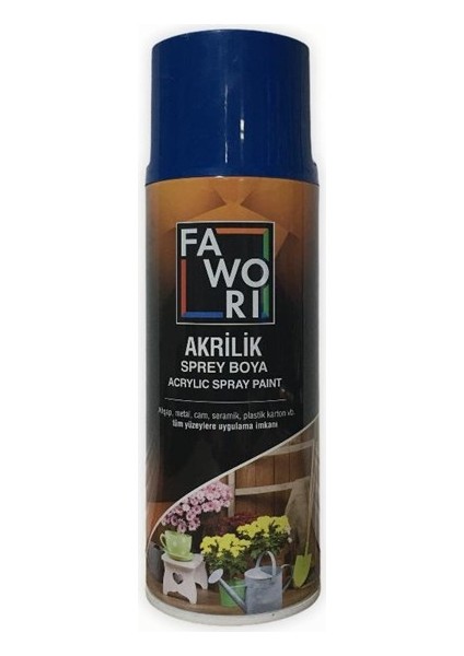 Akrilik Sprey Boya 400 mlboncuk Mavi