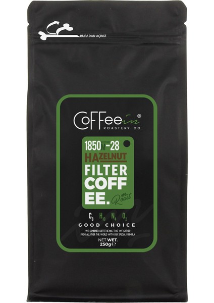 Fındık Aromalı Filtre Kahve 250 gr