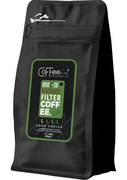 Fındık Aromalı Filtre Kahve 250 gr