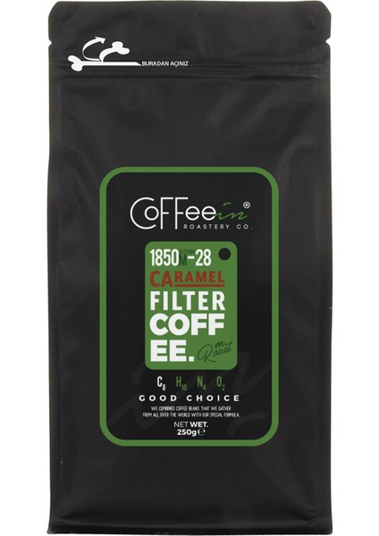 Karamel Aromalı Filtre Kahve 250 gr