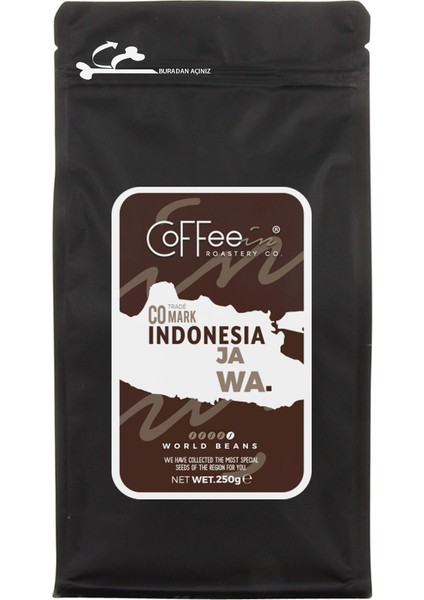 Indonesia Jawa Yöresel Filtre Kahve 250 gr