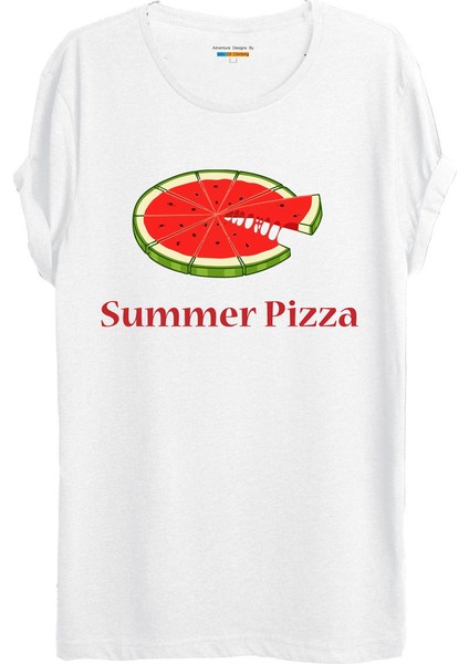 Ersa Kamp Temalı Baskılı T-Shirt - W