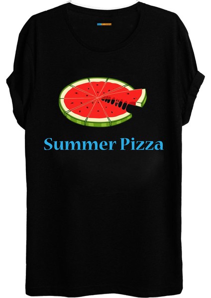 Ersa Kamp Temalı Baskılı T-Shirt - B