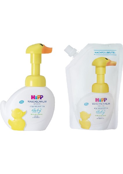 Hıpp Babysanft El Yıkama Kopugu 200ML + Yedek 250ML