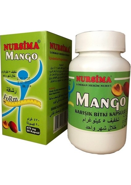 Mango Kapsül 90 Lı