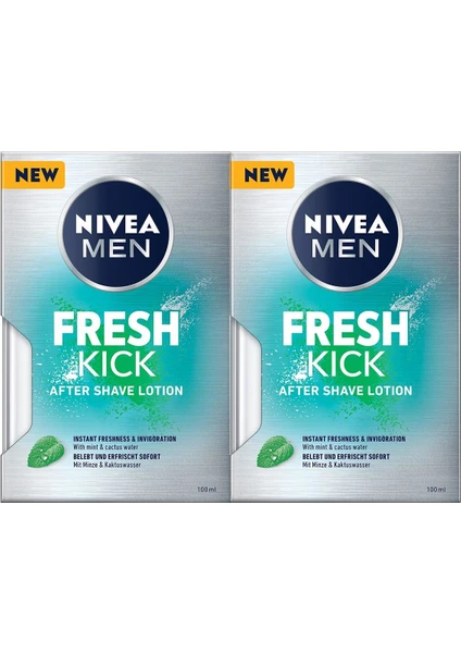 Men Fresh Kick Tıraş Sonrası Losyon 100 ml x 2