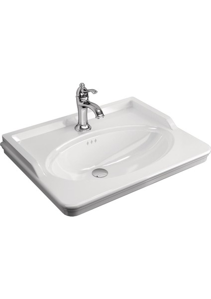 Artdeco 65CM Etajerlı Lavabo