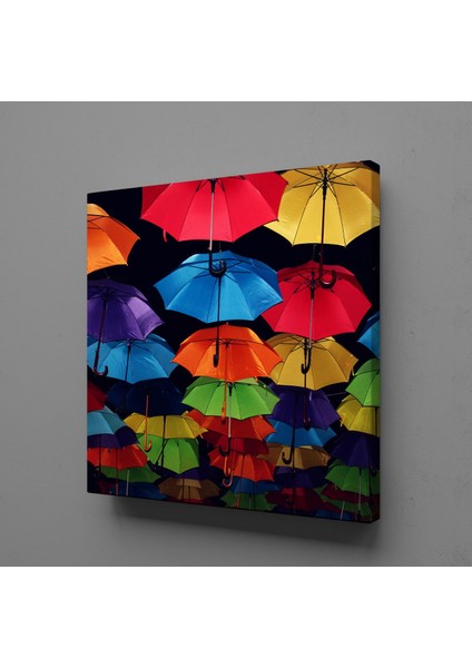 Renkli Şemsiyeler 110 x 110 cm