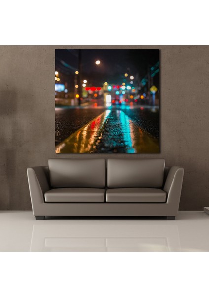 Islak Yol 160 x 160 cm