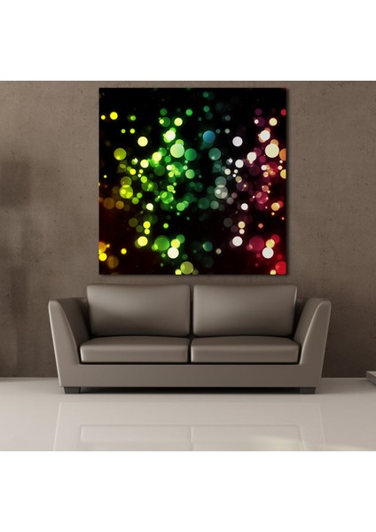 Renkli Işıklar 100 x 100 cm
