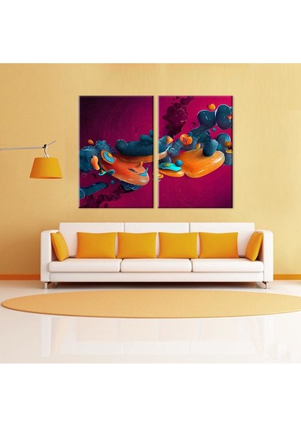 3D Obje Kanvas Tablo 50 x 40 cm fırsatları