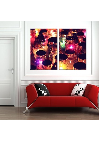 Işık Kavanoz Kanvas Tablo 50 x 40 cm fırsatları