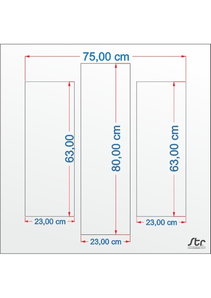 Soyut Papatya Kanvas Tablo 129 x 140 cm