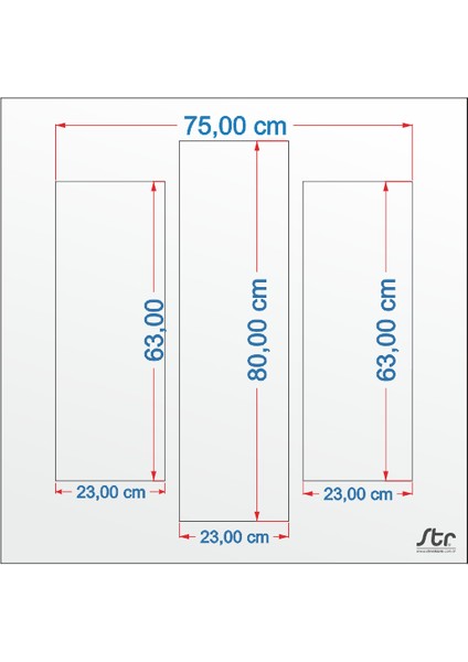 Bastonlu Adam Kanvas Tablo 120 x 130 cm
