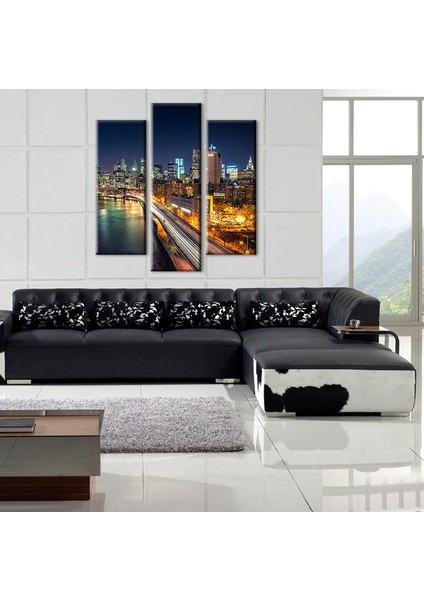New York Manzara Kanvas Tablo 156 x 170 cm fırsatları