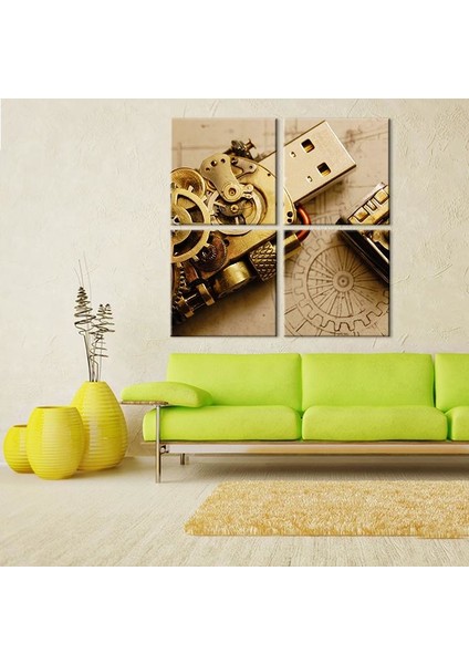 Flash Bellek Kanvas Tablo 200 x 200 cm fırsatları