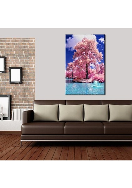 Özel Havuz Kanvas Tablo 60 x 30