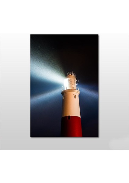 Deniz Feneri Kanvas Tablo 120 x 60