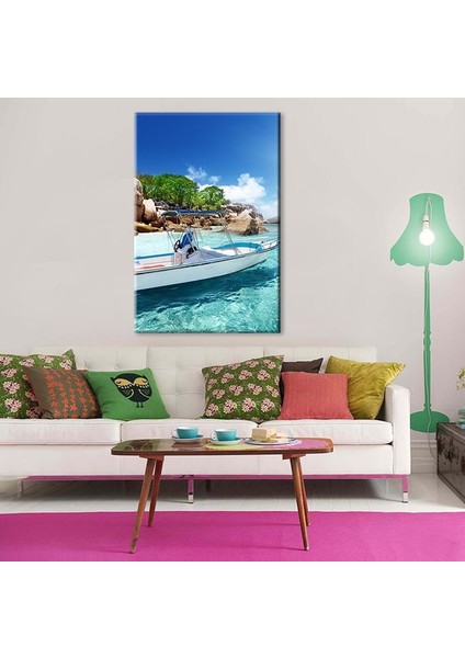 Gemi Deniz Kanvas Tablo 160 x 80 modelleri