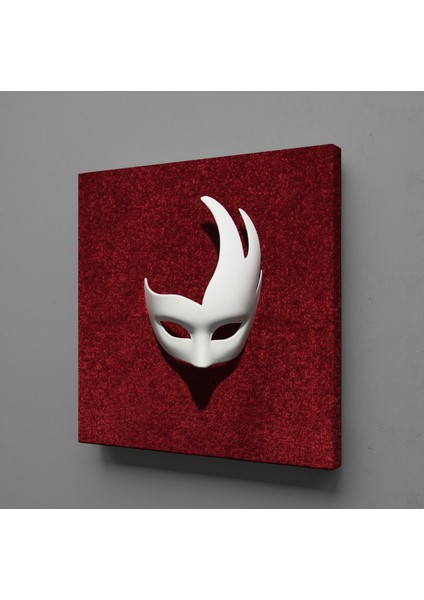 Beyaz Maske 25 x 25 cm