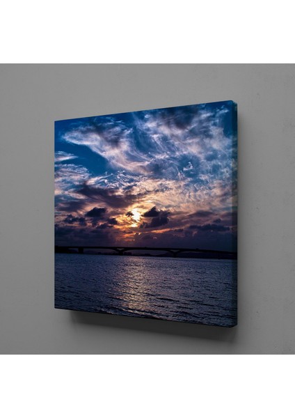 Gökyüzü Deniz 140 x 140 cm