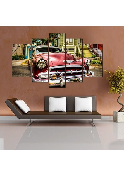 Araba Klasik Kanvas Tablo 172 x 100 cm