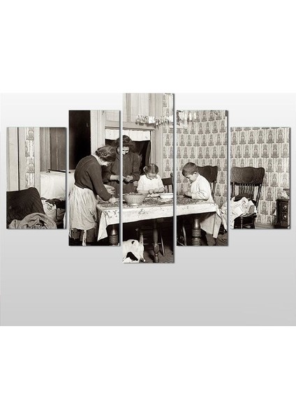 Sepya Kanvas Tablo 208 x 120 cm