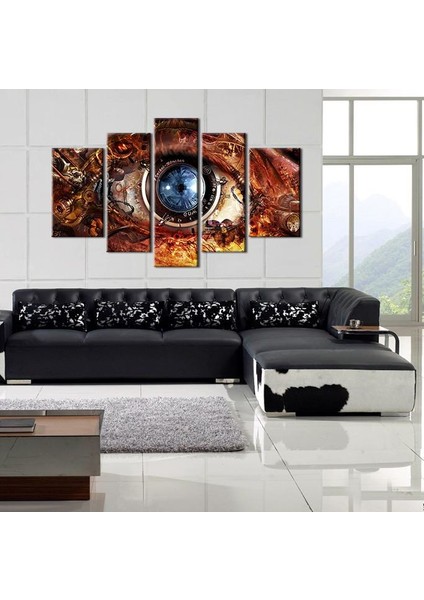 Lens Göz Kanvas Tablo 105 x 60 cm