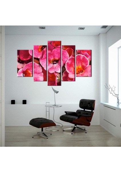 Menekşeler Kanvas Tablo 140 x 80 cm fırsatları