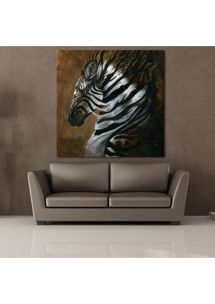 Zebra 140 x 140 cm